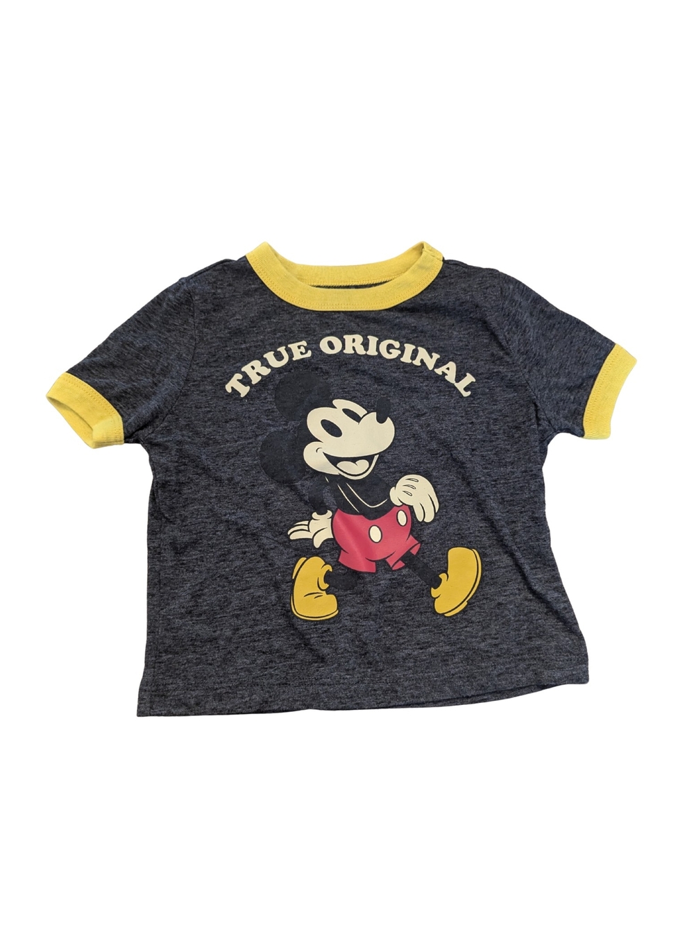 EUC Disney Baby 18 month true original Mickey mouse short sleeve ringer tee